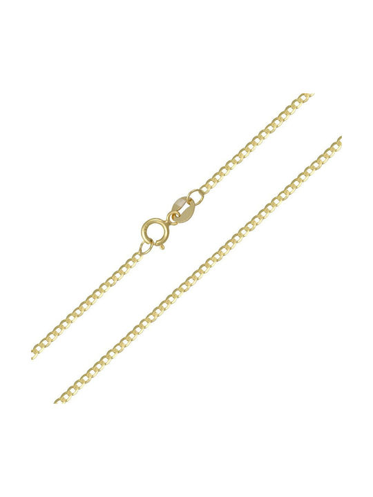 Goldene Kette Nacken 14K