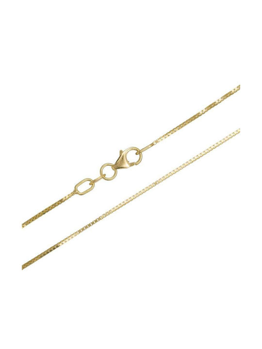 Goldene Kette Nacken 14K