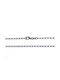 White Gold Chain Neck 14K Length 40cm