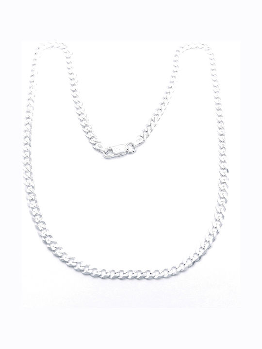 PS Silver Silberne Kette Nacken Dünn Dicke 4.2mm und Länge 45cm