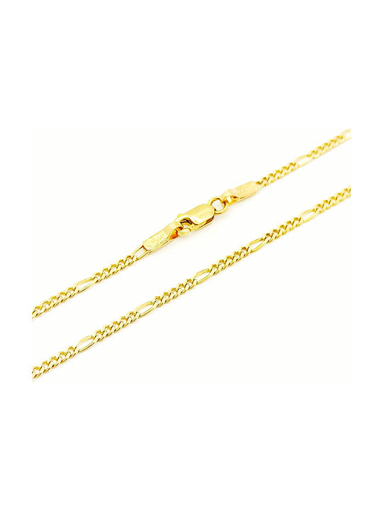 PS Silver Gold Chain Neck 14K Thin Thickness 1.8mm and Length 44cm