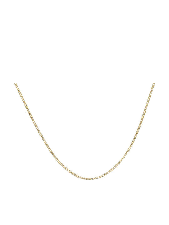 Ortaxidis Χρυσή Αλυσίδα Λαιμού 14Κ Μήκους 45cm