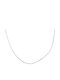 Ortaxidis White Gold Chain Neck 14K Length 40cm