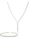 Set cu Colier & Brățară din Aur 14K