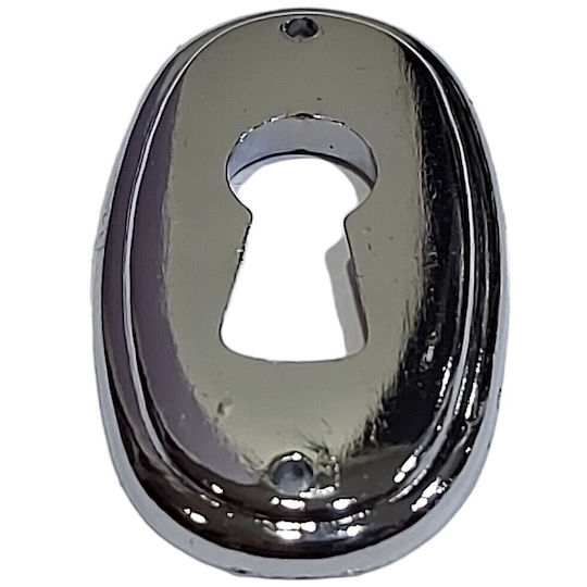 Rosette - Door Escutcheon Furniture Silver