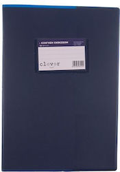 Clever Schulheft Aufsatz B5 50 Papiereinlagen Blauen