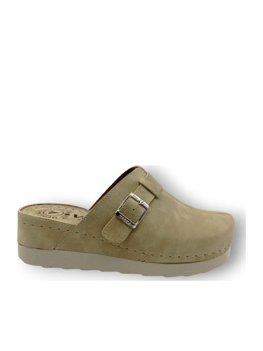 Vesna Winter Women's Slippers Beige