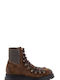 Perlamoda Men's Leather Boots Brown