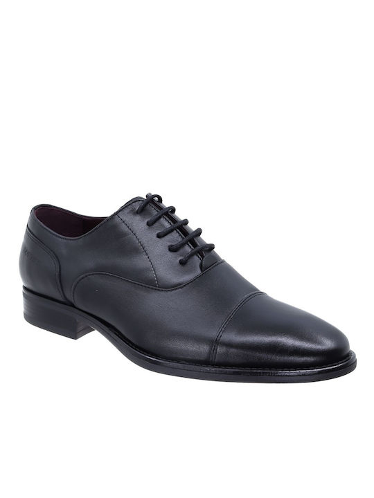 Softies Men's Leather Dress Shoes Black