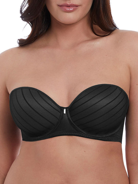 Freya Strapless Bra Black