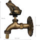 Decorative Faucet Garden Brass 4400015540003