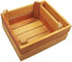 Decorative Crate Garden Wooden 21cmx17.5cm UP00307
