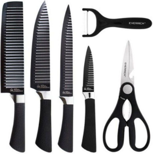 Set Oțel inoxidabil de Gătit 6buc Negru