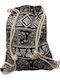 Multicolour Canvas Waterproof Beach Bag Backpack