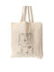 Fabric Shopping Bag Beige