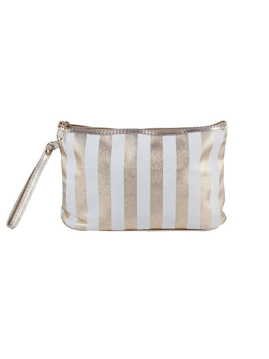 Toiletry Bag in Gold color 19cm