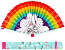 Rainbow Carnival Fan