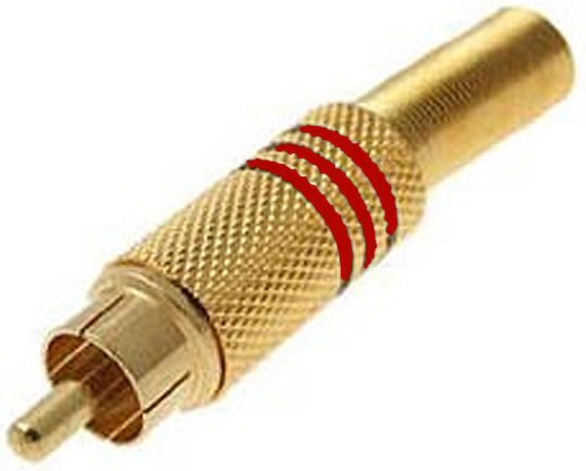 RCA male Connector 1pc