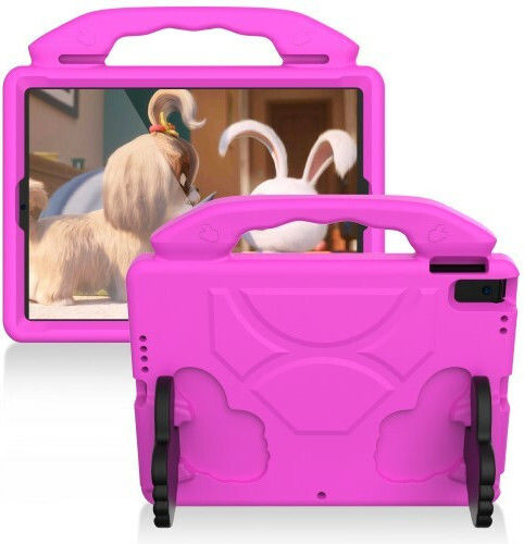 Stoßfeste Eva Rückseite Hülle für Kinder Fuchsie (iPad Air 2019 / iPad Pro 2017 10.5")