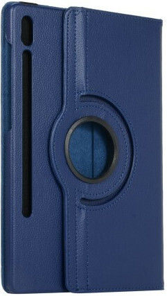 Flip Cover Rotativ Albastră Galaxy Tab S7+