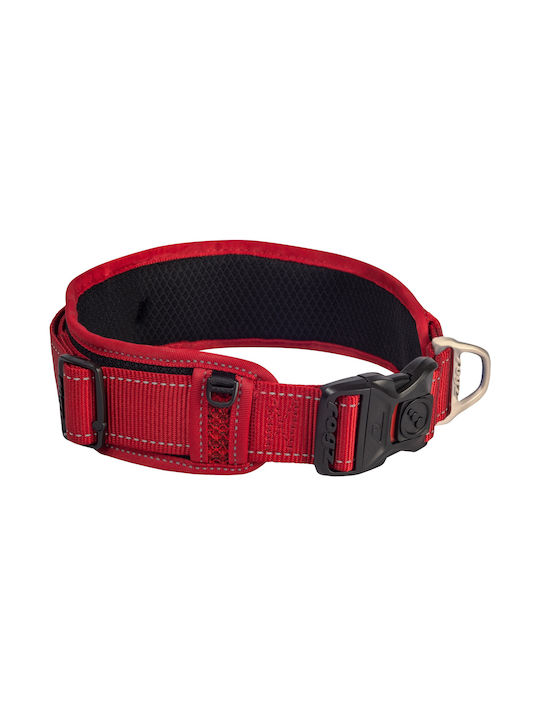 Rogz Utility Dog Collar in Red color XXLarge