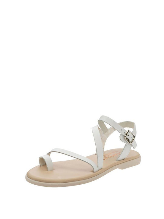 Scarpy Kids' Sandals White