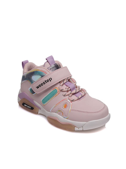 Weestep Παιδικά Sneakers High Ροζ