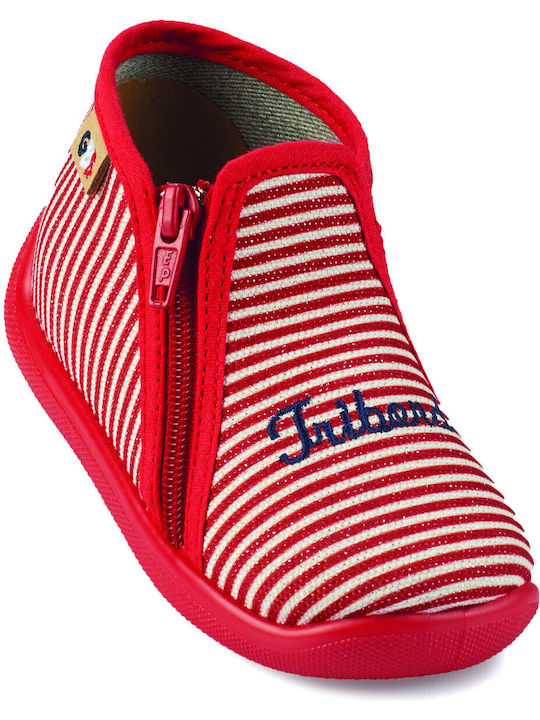 Kids Slippers Boots Red