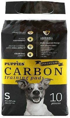 Puppies Premium Επιδαπέδια Πάνα Σκύλου με Ενεργό Άνθρακα 60x60cm 1τμχ