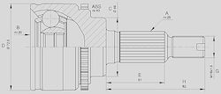 Open Parts Gelenk-Bausatz für Suzuki Ignis Open Parts Gelenk-Bausatz für Suzuki Ignis