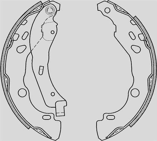 Open Parts Σιαγώνες για Nissan Note Renault Clio