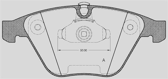 Open Parts Σετ Τακάκια για BMW E90 Ferrari 330 Mazda 3