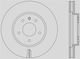 Open Parts Brake Discs 1pcs for Opel Antara