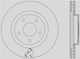 Open Parts Brake Discs 1pcs for Jeep Compass Mitsubishi Asx