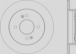 Open Parts Brake Discs for Kia Picanto