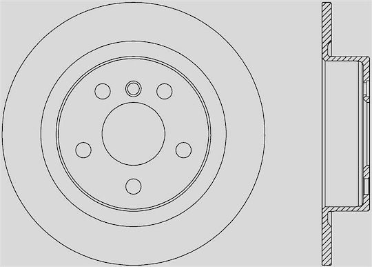 Open Parts Σετ Δισκόπλακες για Mazda 2 Mini Cooper / Clubman