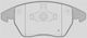 Open Parts Brake Pad for Citroen C4 Peugeot 3008