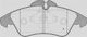 Open Parts Brake Pad for Mercedes-Benz Vito