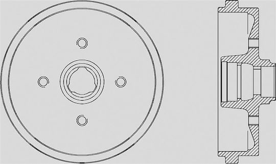 Open Parts Ταμπούρα για Saab 99 Volkswagen Polo