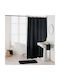 Shower Curtain 180x200cm Black