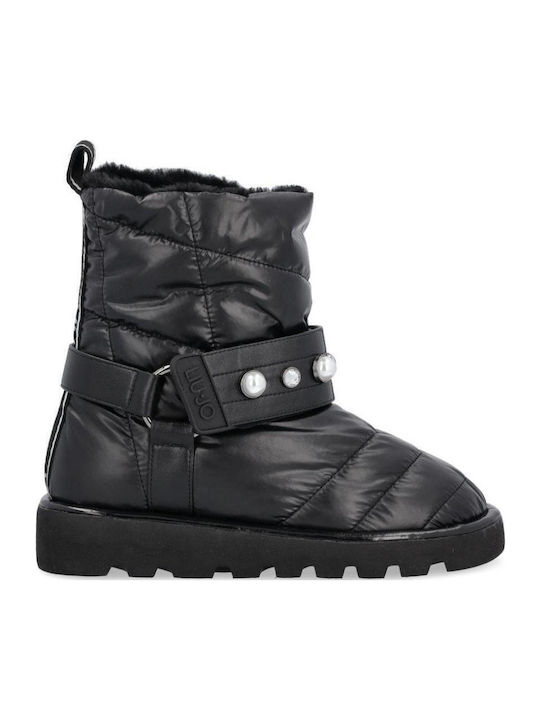 Stiefeletten Damen Schwarz