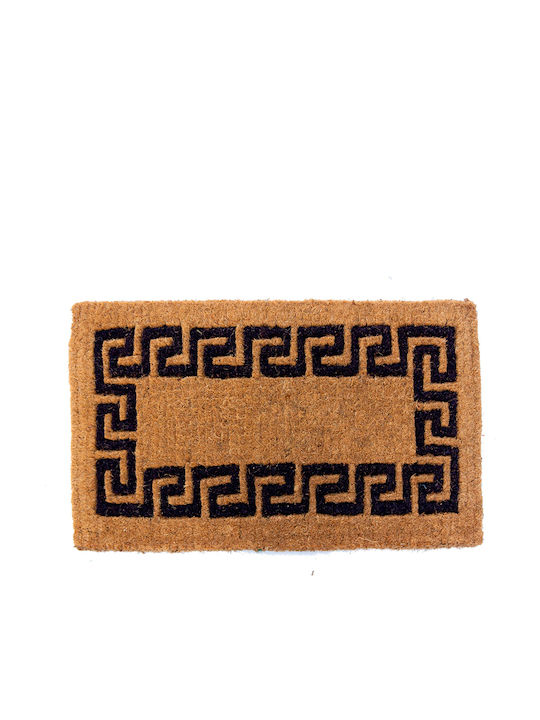 Coconut Fiber Doormat Brown 50x80cm