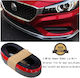 Samurai Car Tape Stickers Carbon for Car Bumper in Red Color 1pcs