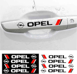 Стикери Знаци на кола Opel за джанти на кола в Бял цвят 4бр Стикери Знаци на кола Opel за джанти на кола в Бял цвят 4бр