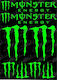 Autocolante Auto Monster 8buc