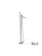 Roca Mixing Bathtub Shower Faucet Complete Set Silver