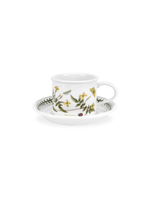 Portmeirion-botanic Garden Ceramic Tea Cup Set 210ml White