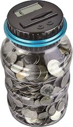 Κουμπαράς Πλαστικός Smart Safe Jar Διάφανος 12x...