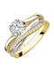 Single Stone from Gold 14K