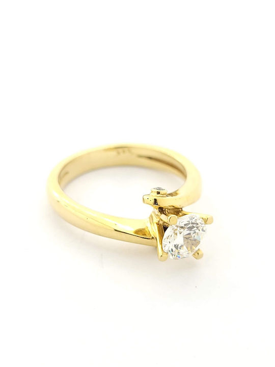Einzelstein aus Gold 14K